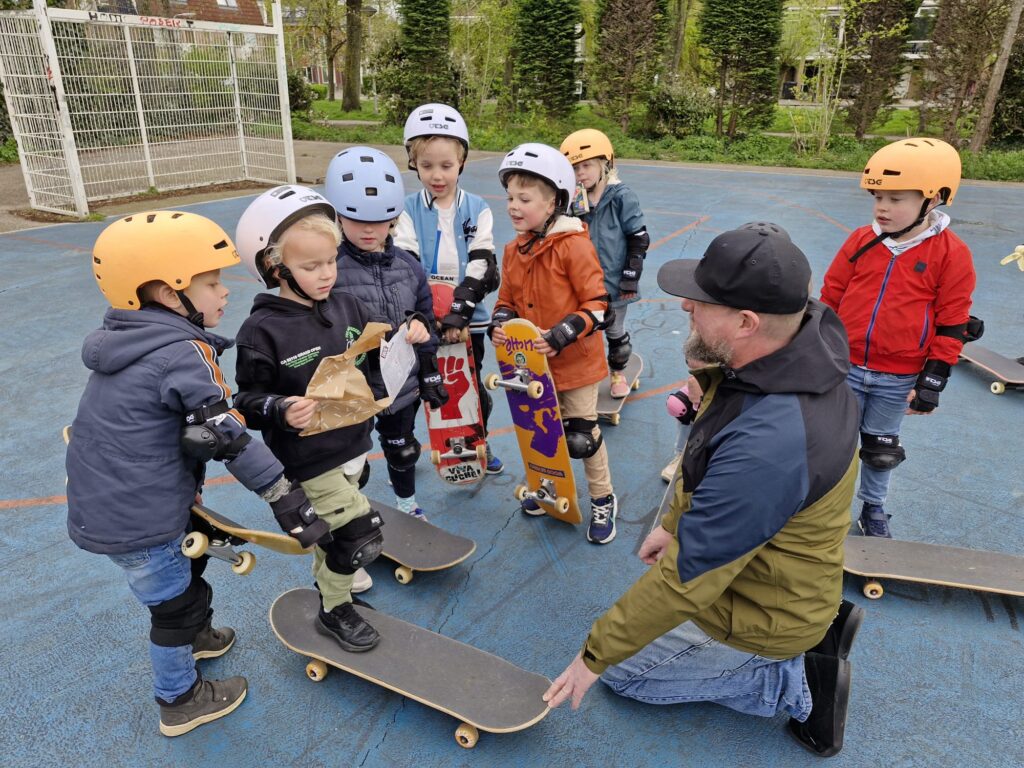Skateboardfeestje bij Skateschool Leiden